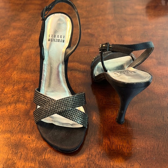 Stuart Weitzman size 5 sling back evening shoes - Picture 1 of 4